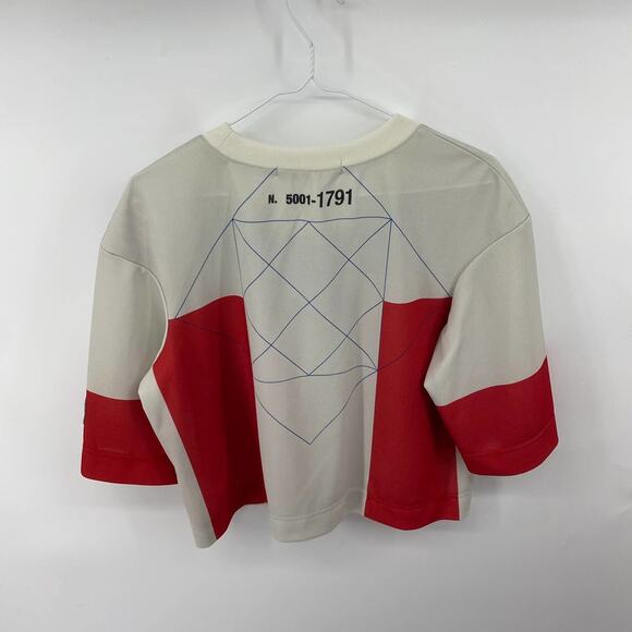 Surreal But Nice London Jersey Crop Top Spring & Summer 2014 Collection Sz S - Picture 3 of 10